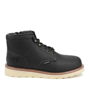 NEW DREW men's burbank boot in black leather